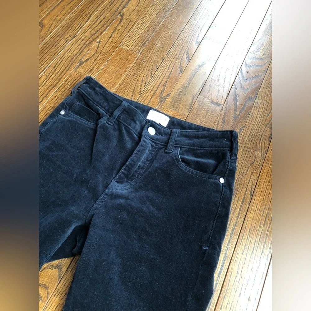 Pilcro Deep Navy Blue Corduroy High-Rise Skinny Ankle Jeans - EUC! - Picture 5 of 14